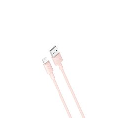 XO NB156, USB/Lightning, 1m 2.4A hind ja info | Mobiiltelefonide kaablid | hansapost.ee