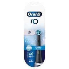 Oral-B iO Ultimate Clean Black XL hind ja info | Elektriliste hambaharjade otsikud | hansapost.ee