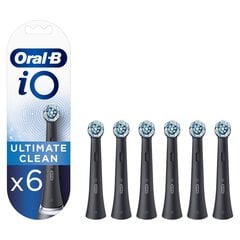 Oral-B iO Ultimate Clean Black XL hind ja info | Elektriliste hambaharjade otsikud | hansapost.ee