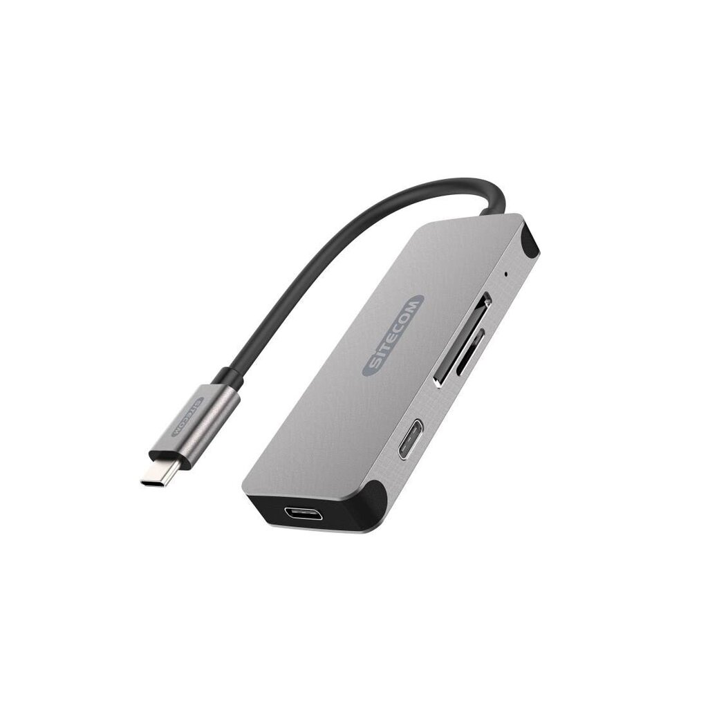 SITECOM Jaotur ja kaardilugeja Sitecom USB-C + 2xusb-c цена и информация | USB adapterid ja jagajad | hansapost.ee