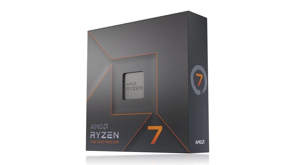 CPU|AMD|Desktop|Ryzen 7|R7-7700X|400 MHz|Cores 8|32MB|Socket SAM5|105 Watts|GPU Radeon|BOX|100-100000591WOF цена и информация | Protsessorid | hansapost.ee