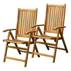 2 кресла COSY by Fieldmann цена и информация |  Садовые стулья, кресла, пуфы | hansapost.ee