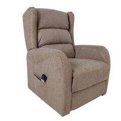 Кресло Barry, 77x90xH106 см, электрическое, коричневое цена и информация | Кресла для отдыха | hansapost.ee