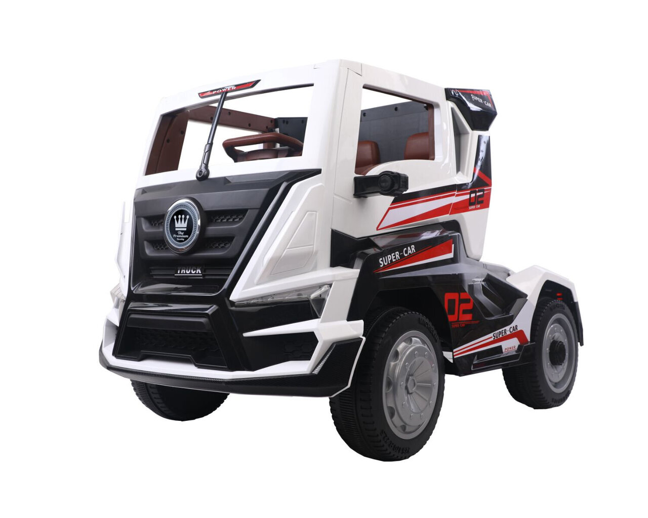 Elektriauto lastele Kikkaboo Truck, White цена и информация | Laste elektriautod | hansapost.ee