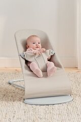 BABYBJÖRN lamamistool BLISS 3D JERSEY, light beige, 006187 hind ja info | Beebi lamamistoolid | hansapost.ee