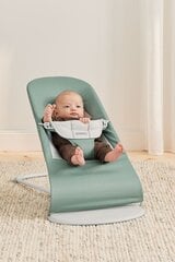 BABYBJÖRN lamamistool BALANCE SOFT, sage/grey, 005170 цена и информация | Шезлонги и качели | hansapost.ee