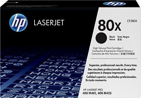 HP 80X, juoda цена и информация | Laserprinteri toonerid | hansapost.ee