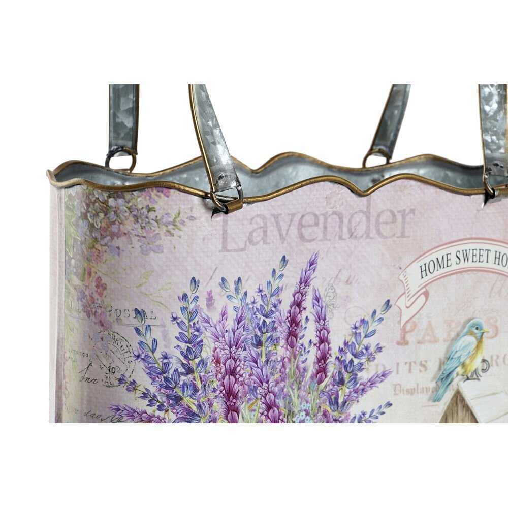 Rippvalgusti DKD Home Decor Metal Lilac (2 tk) hind ja info | Lillepotid | hansapost.ee