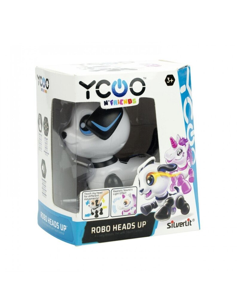 Interaktiivne robot Silverlit Ycoo Robohead, 12 cm цена и информация | Mänguasjad poistele | hansapost.ee