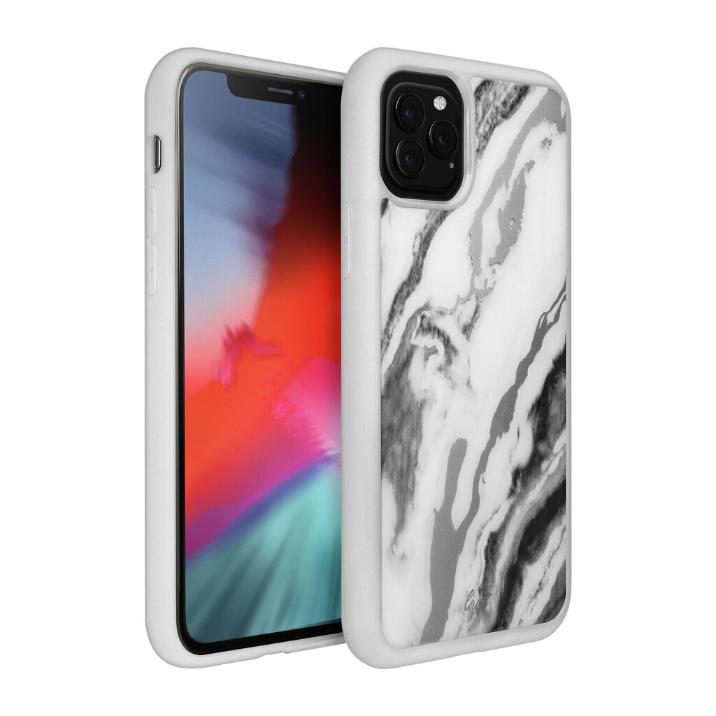 LAUT Mineral Glass iPhone 11 P Max white hind ja info | Telefonide kaitsekaaned ja -ümbrised | hansapost.ee