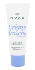 Niisutav näokreem kuivale nahale Nuxe Creme Fraiche, 30 ml hind ja info | Näokreemid | hansapost.ee
