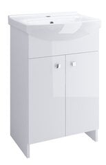 Vannitoa kapp valamuga Cersanit 60 CERSANIA, valge price and information | Bathroom cabinets | hansapost.ee