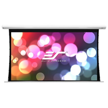 Elite Screens Saker Tab-Tension Series SKT120XHW-E10 Diagonal 120 ", 16:9, Viewable screen width (W) 266 cm, White цена и информация | Projektori ekraanid | hansapost.ee