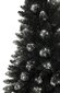 Kunstkuusk kristallidega Black Tree 1.8 m цена и информация | Kunstkuused | hansapost.ee