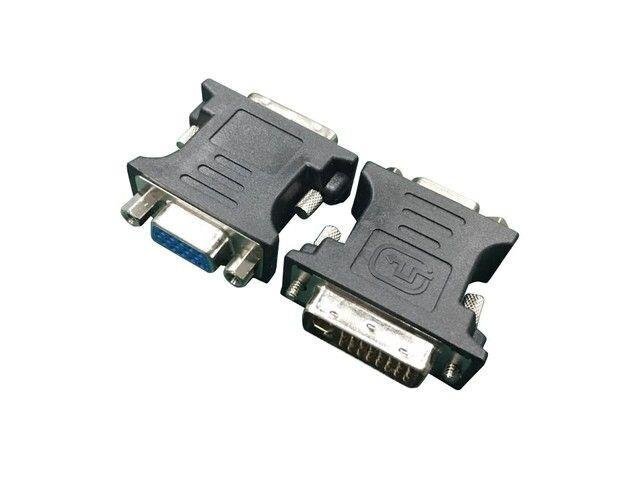 Gembird Adapter DVI-A/VGA (24M/15F) must цена и информация | USB adapterid ja jagajad | hansapost.ee