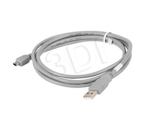 Lanberg USB Mini-B (M) -> USB-A (M) 2.0, 1,8 м. цена и информация | Кабели и провода | hansapost.ee