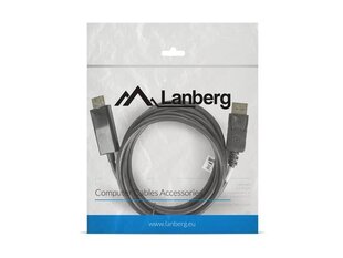 Lanberg CA-DPHD-10CC-0018-BK цена и информация | Кабели и провода | hansapost.ee