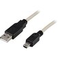 Deltaco USB-24, USB 2.0, USB mini-B, 1m цена и информация | Juhtmed ja kaablid | hansapost.ee