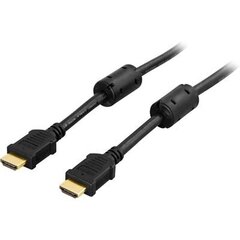 Deltaco HDMI-1010, HDMI, 1 m hind ja info | Juhtmed ja kaablid | hansapost.ee