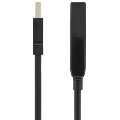 Deltaco USB2-EX20M, USB-A, 20 m цена и информация | Juhtmed ja kaablid | hansapost.ee