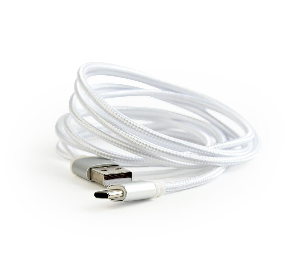 Gembird USB Type-C cable with braid and цена и информация | Juhtmed ja kaablid | hansapost.ee