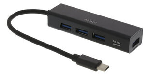 Deltaco USBC-HUB12, USB-C, USB-A hind ja info | Juhtmed ja kaablid | hansapost.ee