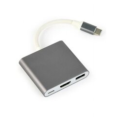 Gembird A-CM-HDMIF-02-SG цена и информация | Адаптеры и USB-hub | hansapost.ee