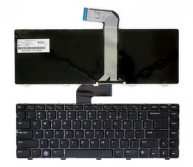 Sülearvuti klaviatuur DELL Inspiron 14R: 3420, 3520, 5520, 7520, N5040, N5050, L502x hind ja info | Klaviatuurid | hansapost.ee