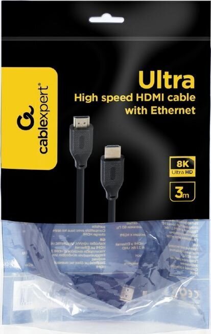 Gembird CC-HDMI8K-3M hind ja info | Juhtmed ja kaablid | hansapost.ee