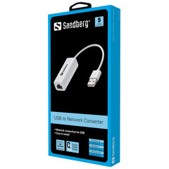 Sandberg USB to Network Converter price and information | Juhtmed ja kaablid | hansapost.ee