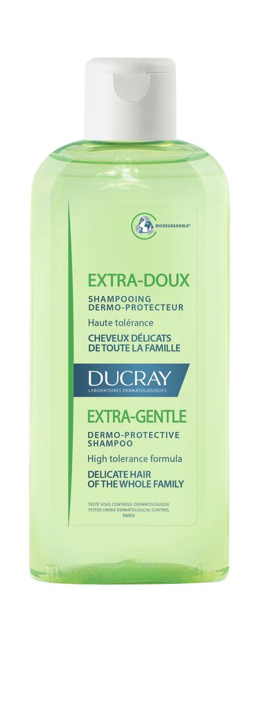 Šampoon Ducray Extra-Doux 200 ml hind ja info | Šampoonid | hansapost.ee