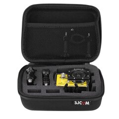SJCami originaalne keskmine (10x14,5 cm) kõva reisitõmblukuga ümbris mis tahes SJCami tegevuskaamera ja ACC (OEM) jaoks hind ja info | Videokaamerate kotid | hansapost.ee