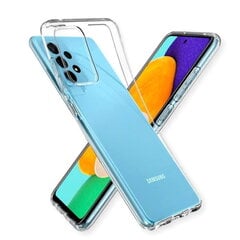 TakeMe ''Clear'' seeria läbipaistev 2 mm õhuke tagakaane ümbris Samsung Galaxy A52 (A526) 5G / A52 4G / A52S jaoks hind ja info | Telefonide kaitsekaaned ja -ümbrised | hansapost.ee