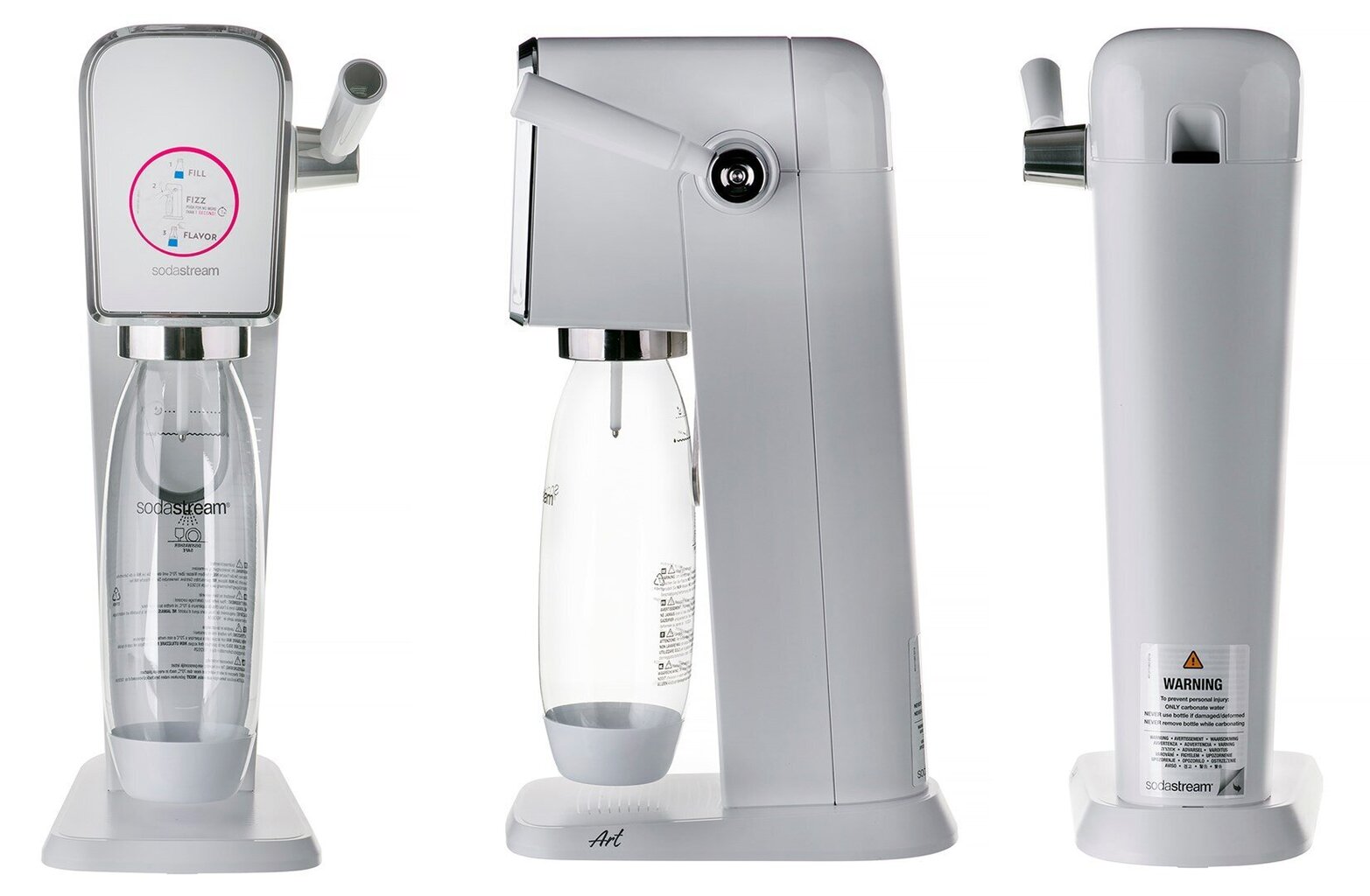 Аппарат газированной воды SodaStream ART White цена | hansapost.ee