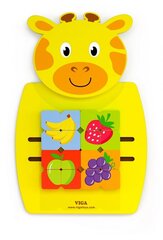 Манипуляционная стенка ,,Жираф" цена и информация | Игрушки для малышей | hansapost.ee