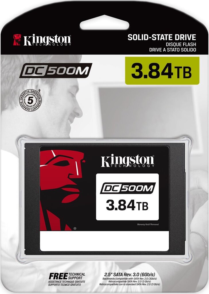 Kingston SEDC500M/3840G hind ja info | Sisemised kõvakettad | hansapost.ee