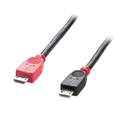CABLE USB2 MICRO-B OTG 1M/31759 LINDY hind ja info | Mobiiltelefonide kaablid | hansapost.ee
