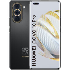 Huawei Nova 10 Pro 8/256GB Dual SIM 51097ETX Starry Black hind ja info | Telefonid | hansapost.ee