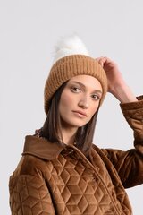 Molly Bracken naiste müts, beež-valge kaina ir informacija | Peapaelad ja mütsid naistele | hansapost.ee