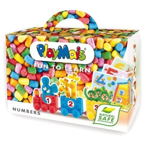 Mäng PlayMais, Lõbus õppida, Numbrid, 160170, 500 tk. цена и информация | Arendavad laste mänguasjad | hansapost.ee