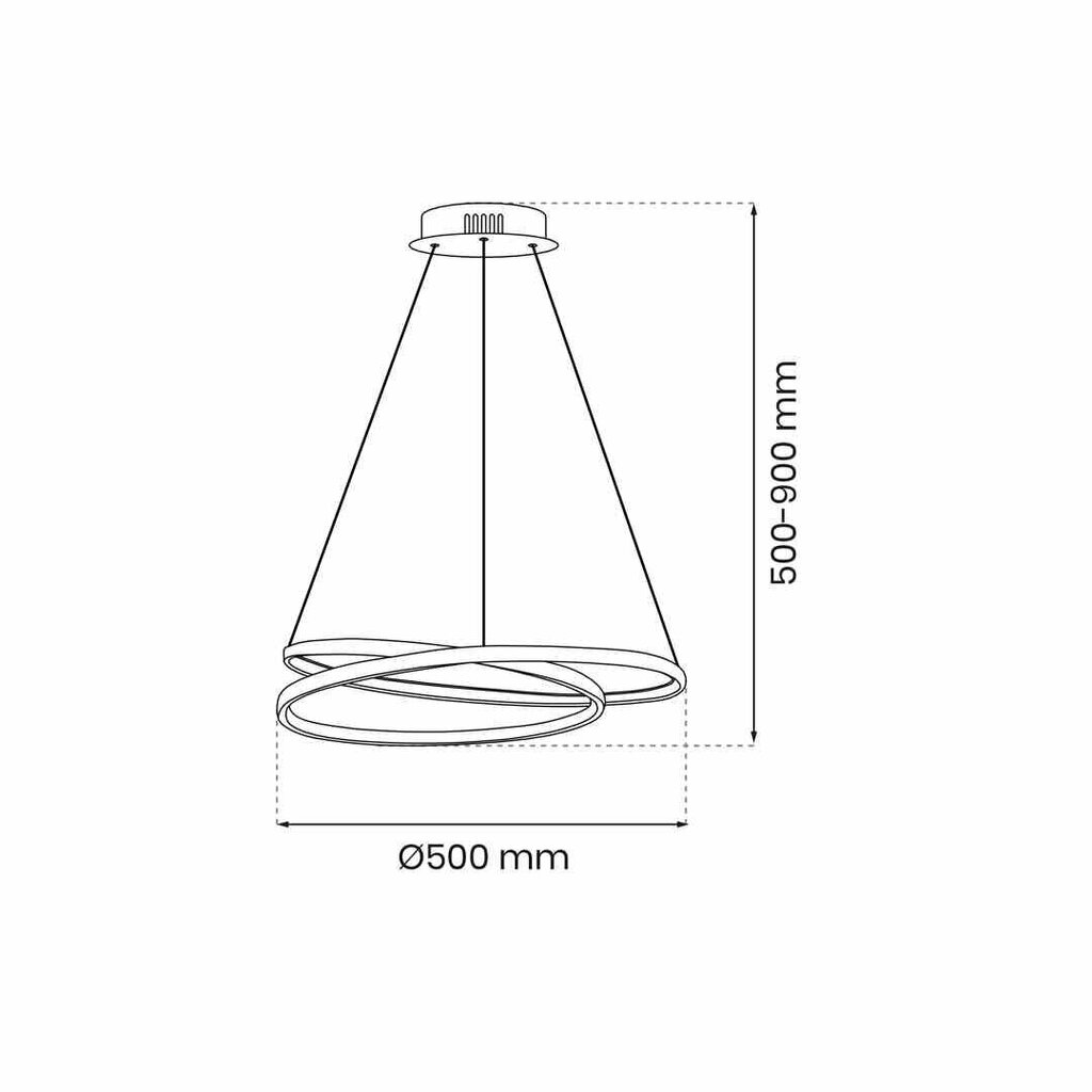 Rippvalgusti Milagro LUCERO GOLD 48W LED цена и информация | Rippvalgustid | hansapost.ee