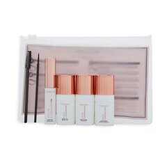 Kulmude lamineerimise komplekt Makeup Revolution Kit hind ja info | Kulmupliiatsid, -puudrid ja -värvid | hansapost.ee