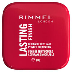 Kompaktpuuder Rimmel London Lasting Finish 10 g, 010 Latte цена и информация | Пудры, базы под макияж | hansapost.ee