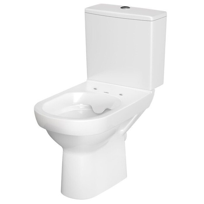 WC-pott Cersanit Compact 601 CITY NEW 010 koos aeglaselt sulguva kaanega цена и информация | WС-potid | hansapost.ee