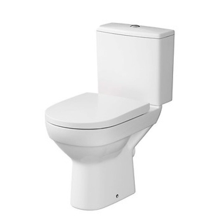 WC-pott Cersanit Compact 601 CITY NEW 010 koos aeglaselt sulguva kaanega hind ja info | WС-potid | hansapost.ee
