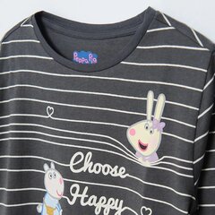 Cool Club футболка с длинными рукавами для девочек Свинка Пеппа (Peppa Pig), LCG2513693 цена и информация | Рубашки для девочек | hansapost.ee