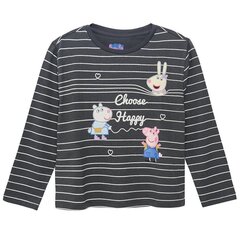 Cool Club футболка с длинными рукавами для девочек Свинка Пеппа (Peppa Pig), LCG2513693 цена и информация | Рубашки для девочек | hansapost.ee