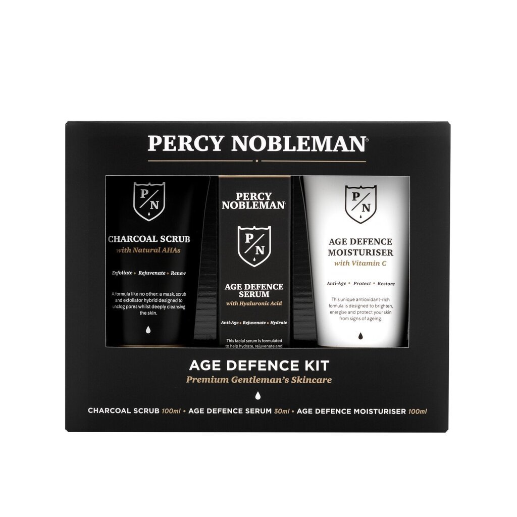 Näohooldustoodete komplekt meestele Percy Nobleman Skin Defence Kit hind ja info | Näokreemid | hansapost.ee