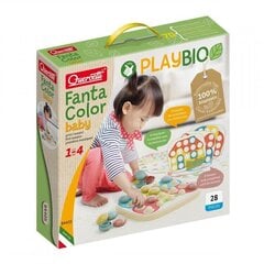 Mosaiik Quercetti FantaColor Baby Play Bio 84405, 28 osaline price and information | Educational children's toys | hansapost.ee