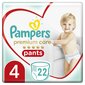 Mähkmed Pampers Premium Pants 4 suurus, 22 tk цена и информация | Mähkmed, riidest mähkmed | hansapost.ee